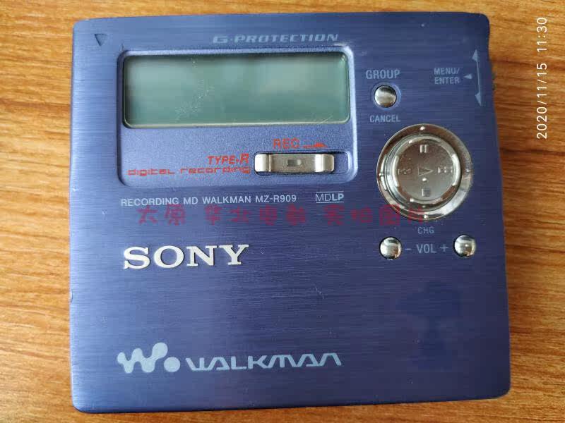 SONY MZ-R909 MD Walkman TYPE-R MDLP playback sound quality is good