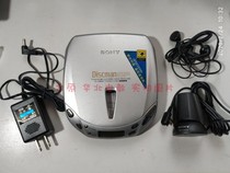 SONY D-E445 CD Walkman with online empty headset external power supply GROOVE sound quality is good