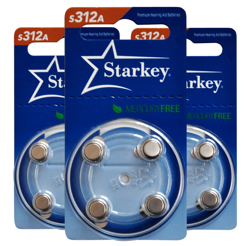 Special price new packaging S312A American Starkey hearing aid battery S10A S13A original imported