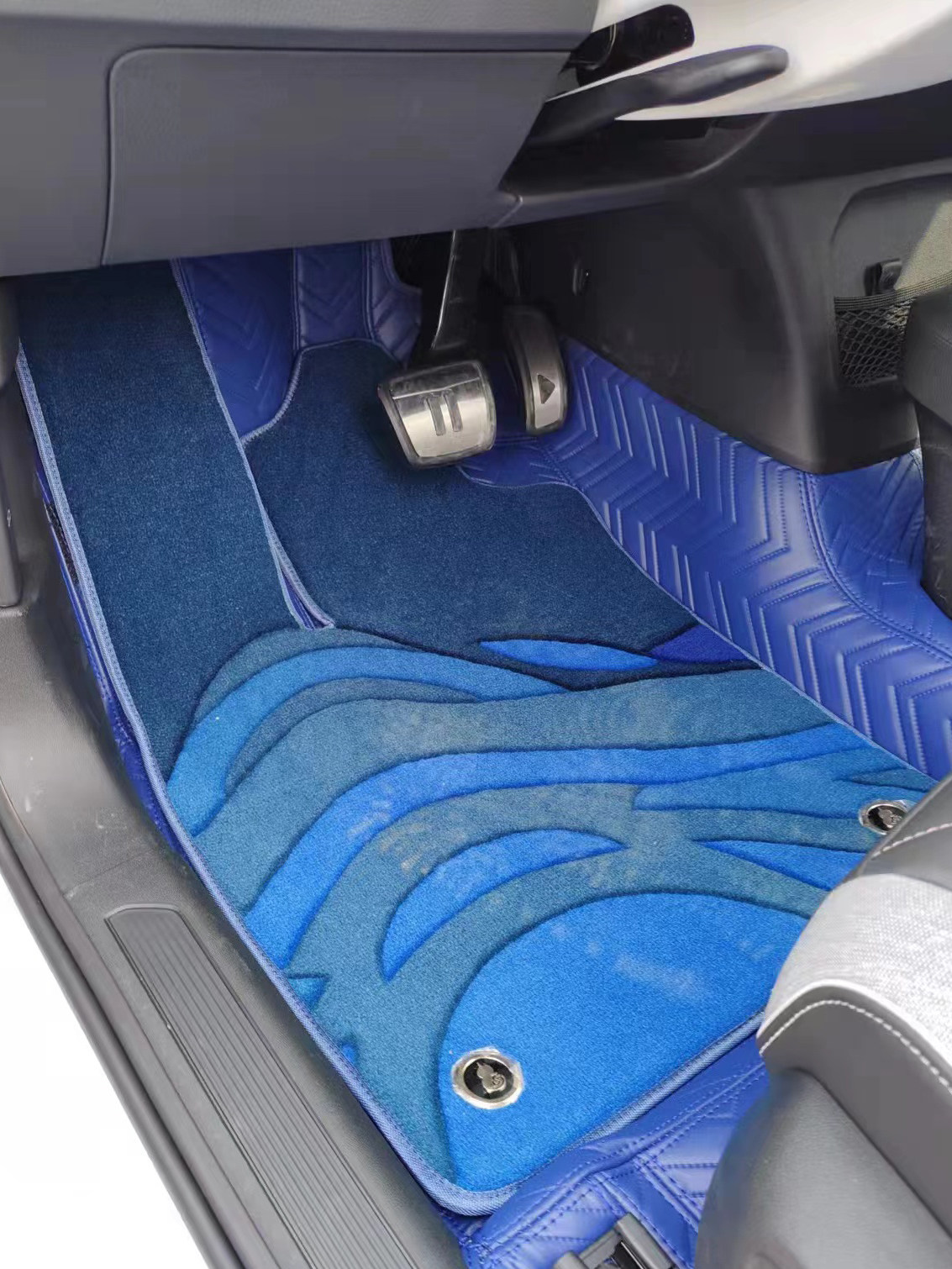 360 aviation soft-covered foot pads fully surrounded by double-layer large-enclosed version complete private custom mosaic full coverage