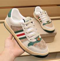 Head Layer Cow Leather Europe Station Retro Make Old Dirty Shoes Men And Women 100 Hitch Sports Casual Shoes Lovers Collady Shoes Men