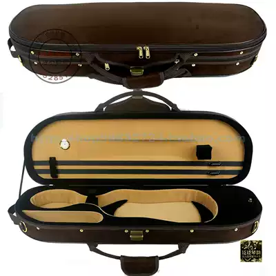 (Four crowns)domestic export piano box turned plush high-end light body violin piano box(round edge)