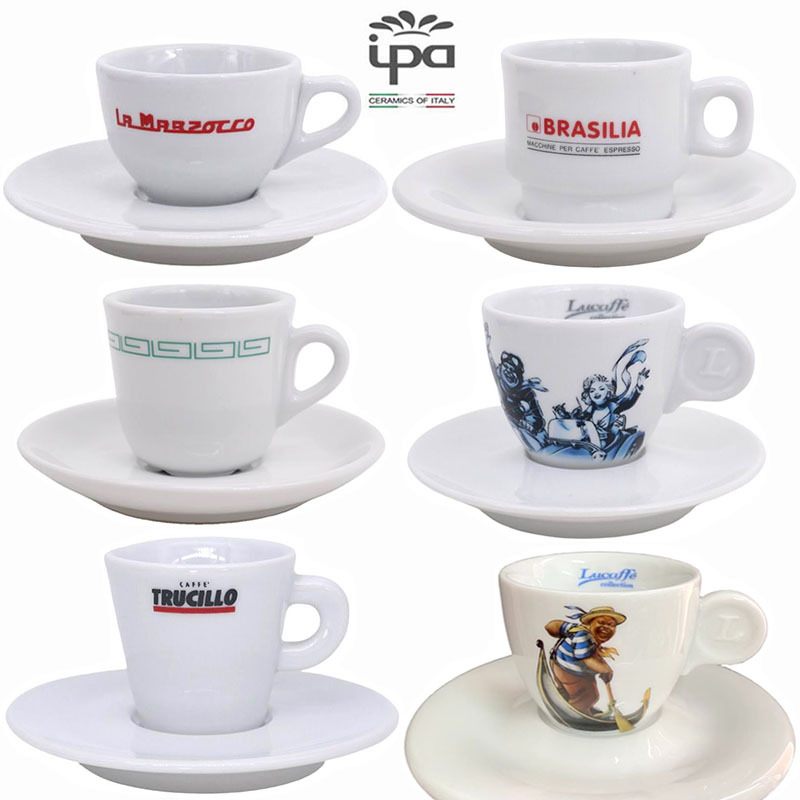 Italian Imported Lamarzoco Concentrated and Capuchino Cup Ipa Version Spicy Mom Double Red Label Coffee Cup and Multiple Brands