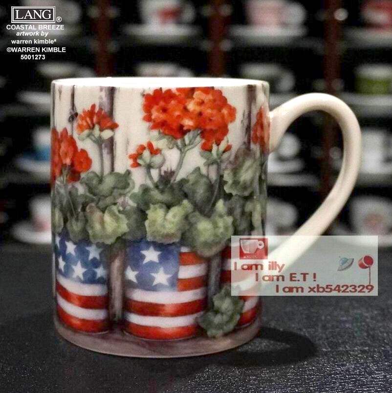 Foreign trade boutique LANG Mark Cup Standard American Mark Color Coffee Cup with 24