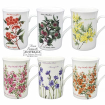 Boutique bone china mug Flanging flower and grass painted small mug coffee mug Handy cup tea cup plant series