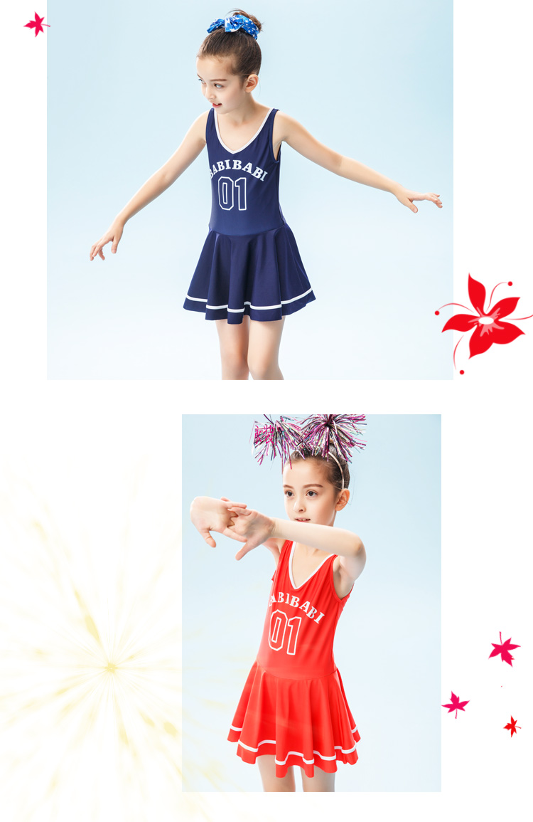 Đồ bơi trẻ em Xia Yan cho bé gái học sinh cho bé Bộ đồ công chúa dễ thương dính liền phiên bản Hàn Quốc của bộ bơi 0805 - Bộ đồ bơi của Kid đồ bơi nàng tiên cá