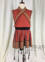 Central Ethnic University Lotus Flower Cup Drama Costumer Tibetan Group Dance Performances Costumes Folk Dance Costumes