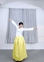 Female adult North Korean acting out of uniform practice Practicing Costume and Costume Arts for National University North Dance New