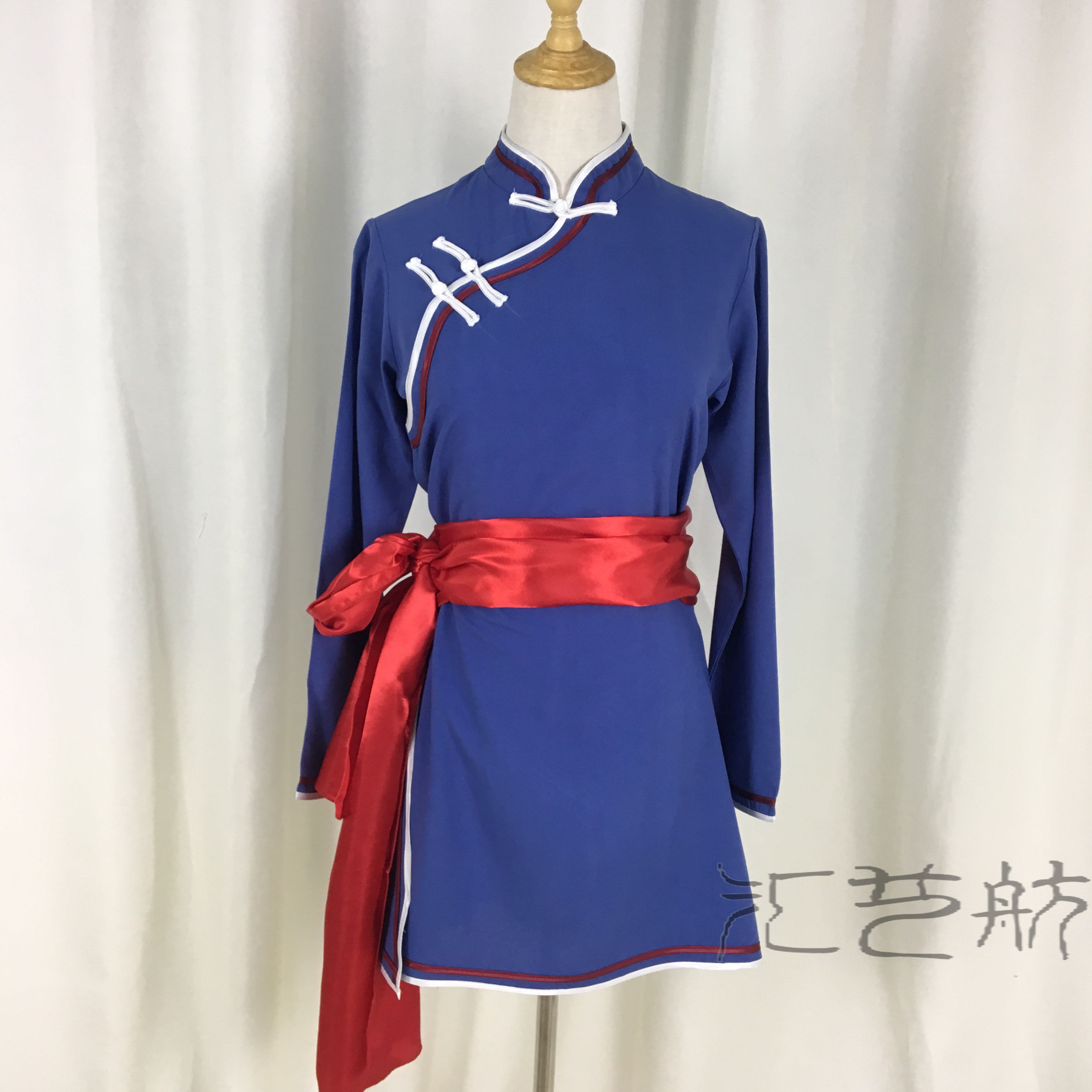 Men and women adult Mongolian horse step dance costume performance costume combination practice suit custom-made for Nationalities University new