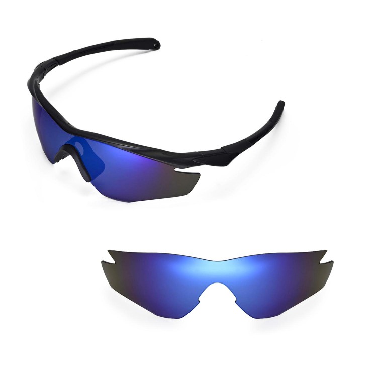 Kính Thay thế Ống kính Phân cực Thích hợp cho Mô hình Khung Oakley M2 Ống kính Thương hiệu WALLEVA mắt kính nam