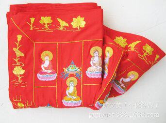 Monk's clothes one thousand Buddha clothes high-end quality Taiwan hemp wrapping double layer 125 Buddha 6 Dragon physical shooting also has a floral coat