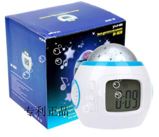 Projection alarm clock student bedside personality mute electronic clock creative luminous lazy multi-functional children's small alarm clock