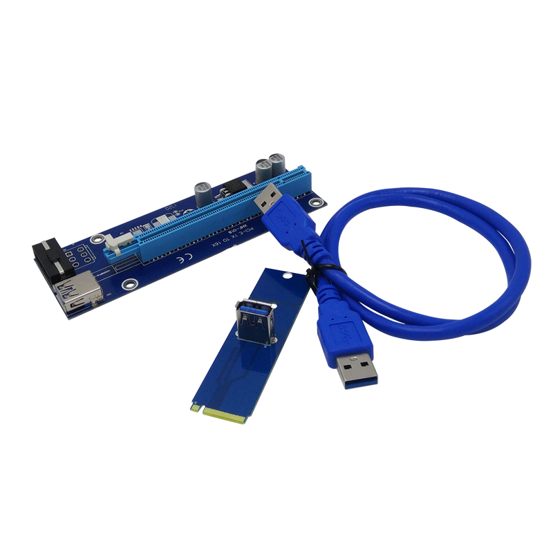 NGFF M 2 to PCI - E X16 Slot Converter Card Transfer Card Graphics Card Extended Connection Cable