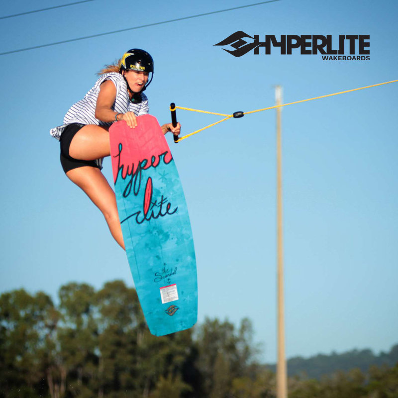 U.S. Hyperlite tail wave water ski park props professional ropeway water ski no tail fin tail wave board