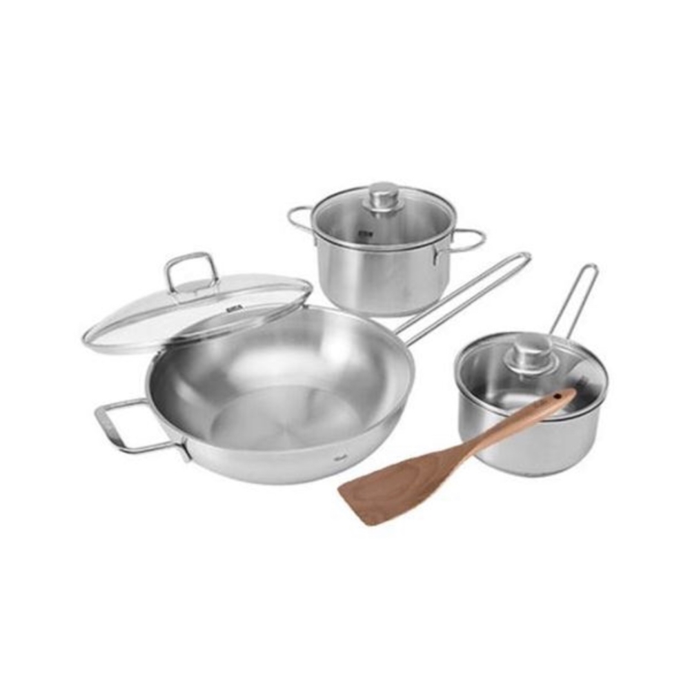 The Merchants RMBten Storm Fieroy Joy Series pots fissler Stainless Steel Frying Pan stockpot Milk Pan Scoop