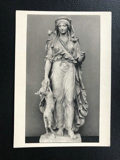 W14626 foreign original postcards German museum cultural relics