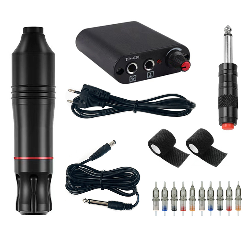 Tattoo Machine Set, Tattoo Pen, Motor Machine, Complete Set for Students to Learn Self-Taught Tattooing, Set for Opening a Tattoo Shop, All-In-One Tattoo Equipment Tattoo Machine Set, Tattoo Pen, Motor Machine, Complete Set for Students to Learn Self-Taught Tattooing, Set for Opening a Tattoo Shop, All-In-One Tattoo Equipment
