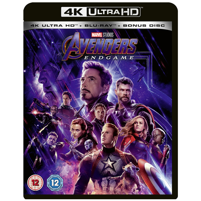 4K UHD Avengers 4:The Final Battle HDR10 Dolby Atmos