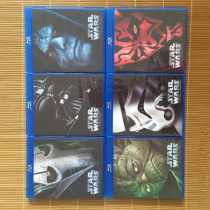 BD50 * 7 Star Wars 1-7 Blu-ray movie disc