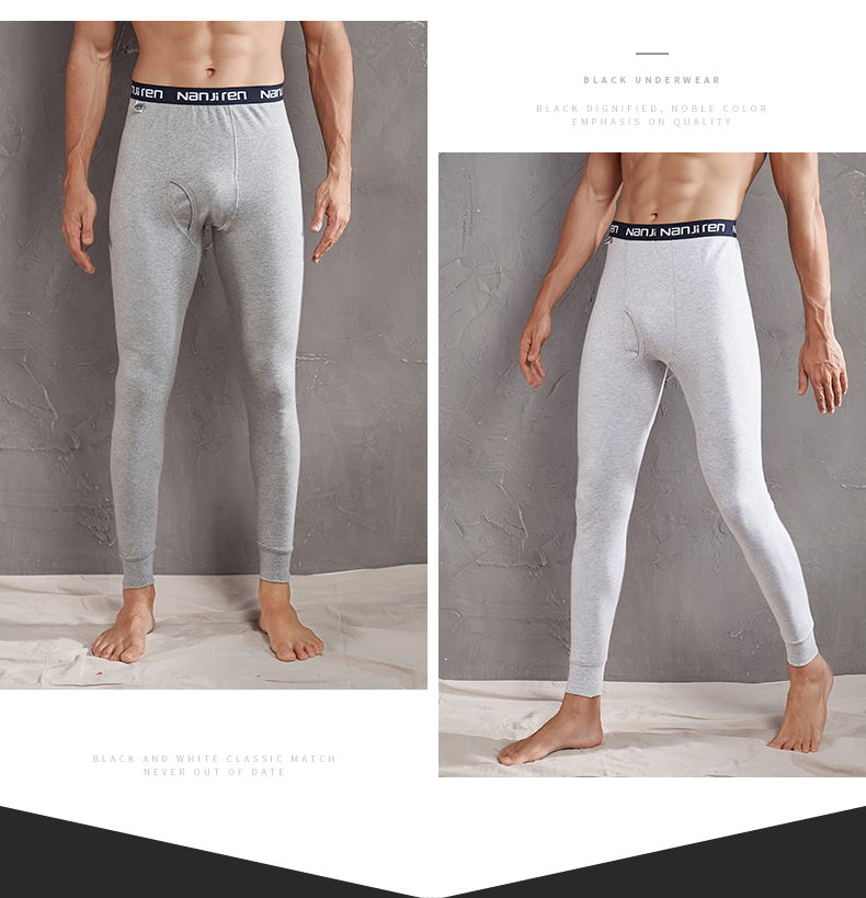 Nam Cực đơn mảnh quần cotton nam mùa thu quần mỏng phần mùa thu và mùa đông chặt chẽ quần cotton quần quần ấm legging nữ