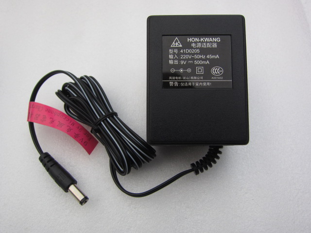 Fengguang DC (linear) power adapter Transformer 220V to DC9V 0 5A 500MA 9V