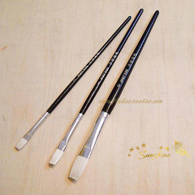 Mali New Products Wool Pig Mane Mixed Water Powder Painting Pen 2 4 8 Number of 3 Loaded Paint with pen G1853