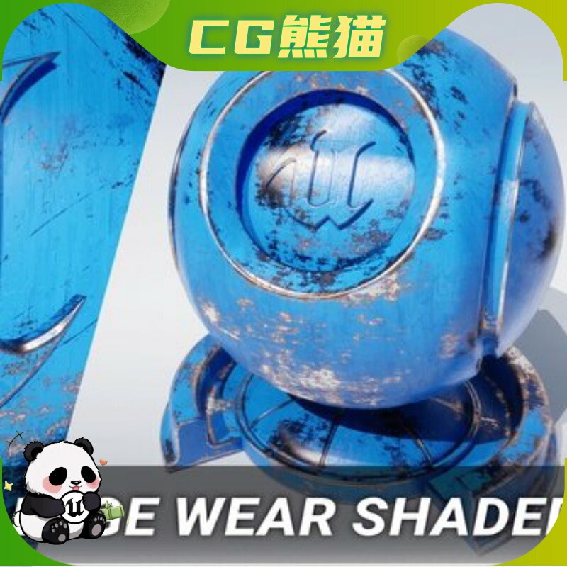 Ue5 Unreal Engine 5 Procedural Edge Wear Shader