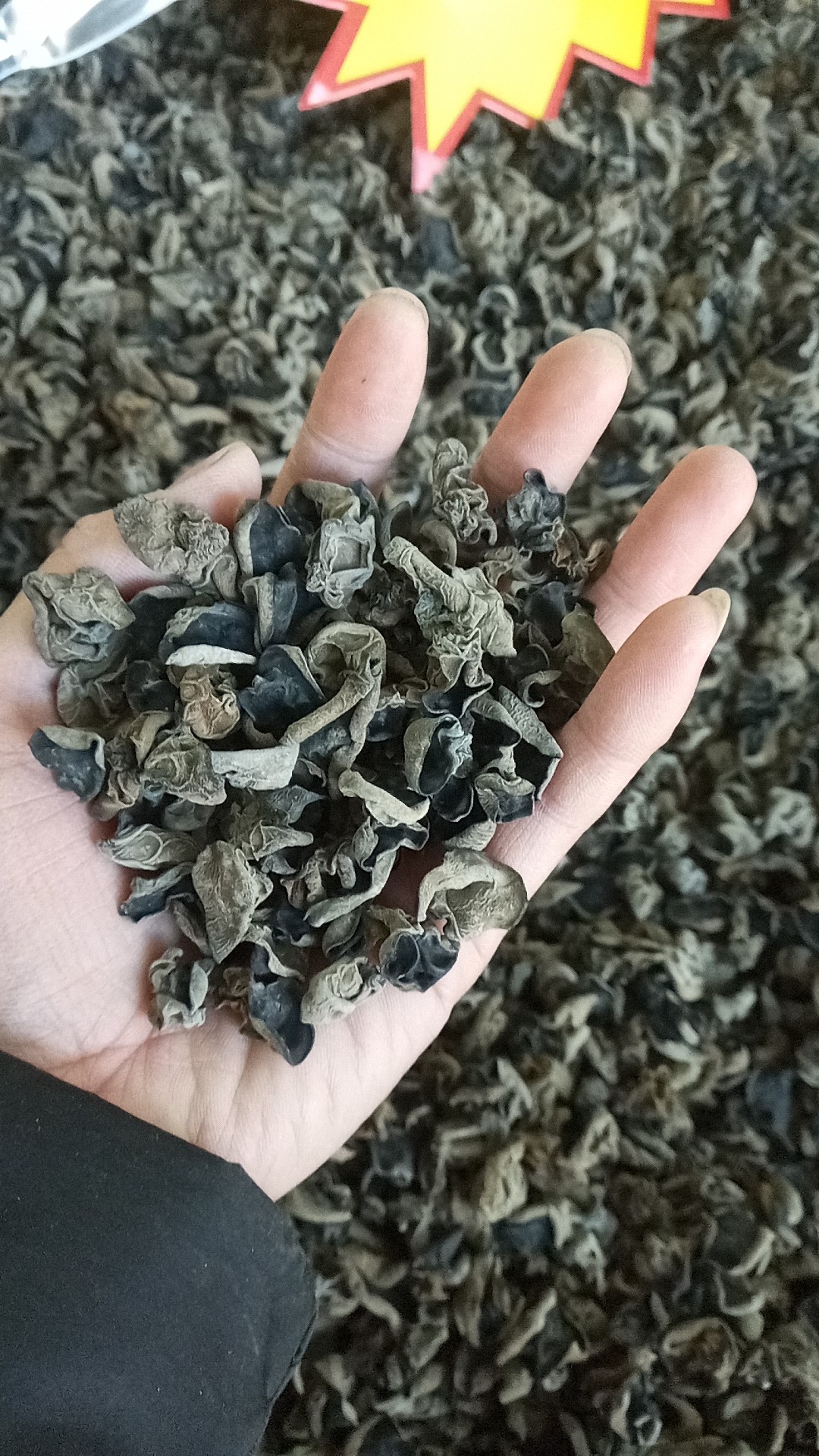 Long White Mountain Black fungus Agaric Tree Agaric Wild Agaric 500g Northeastern Taxes Poly-Taobao