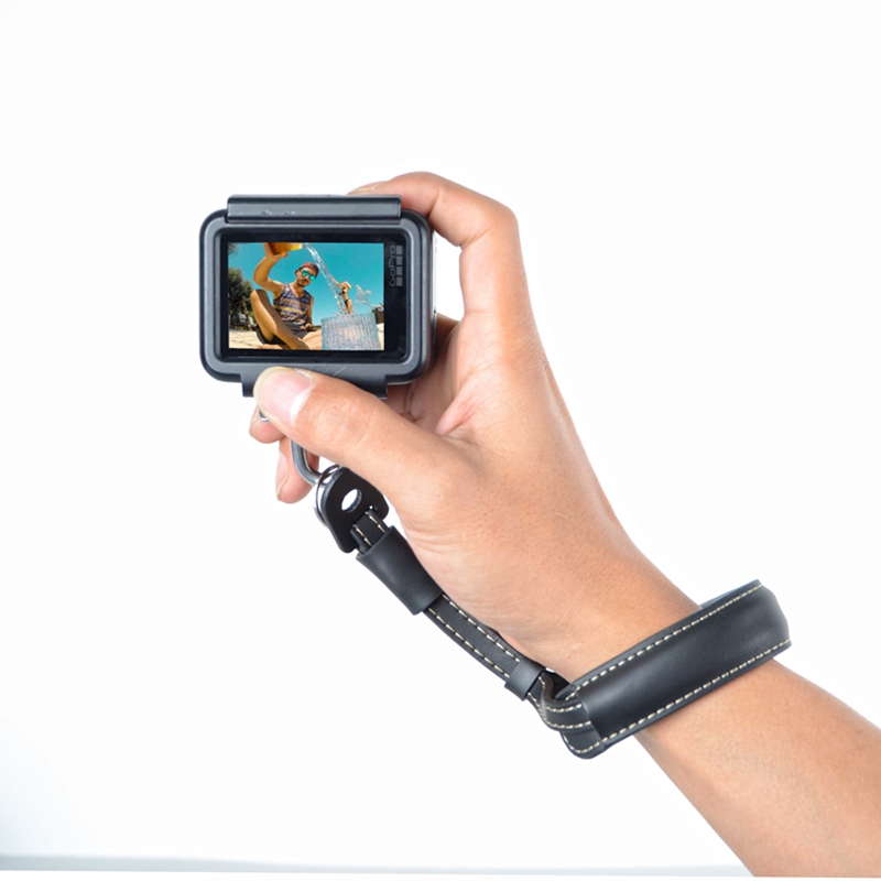 Camera Micro Single Eye Camera GoPro Leather Bracelet Safety Wrists DJI Big Frontier Mobile Phone Holder Zhiyun Feiyu Selfiu Rod