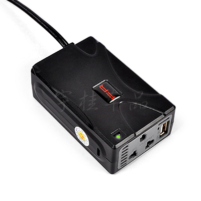 韩国汽车电源转换器 车载逆变器12v转220v usb车载充电器逆变电源