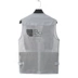 Mùa hè ngoài trời nhiều túi lưới rỗng áo vest câu cá leo núi đa năng mỏng vest mỏng vest nam vest - Dệt kim Vest