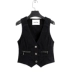 Áo vest nữ chuyên nghiệp mùa xuân và mùa thu của phụ nữ Hàn Quốc áo vest giản dị bên ngoài áo vest không tay áo cổ v áo khoác gió nữ Áo vest