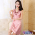 Bộ đồ ngủ nữ lụa mùa hè lụa đêm váy yếm gợi cảm mùa hè mỏng phần không tay áo lụa lụa váy lụa - Đêm đầm váy ngủ đẹp Đêm đầm