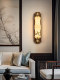 New Chinese-Style Jade Wall Lamp for Living Room 2025 New Model Bedroom Bedside Retro Solid Wood Staircase Tv Background Wall Lamp