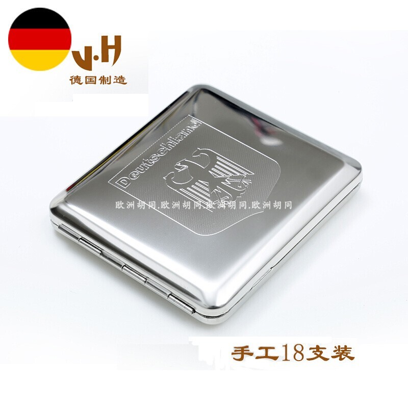 German meritocratic VH Imports handmade metal stainless steel flying eagle Tobacco box 18 Creative gift gifts