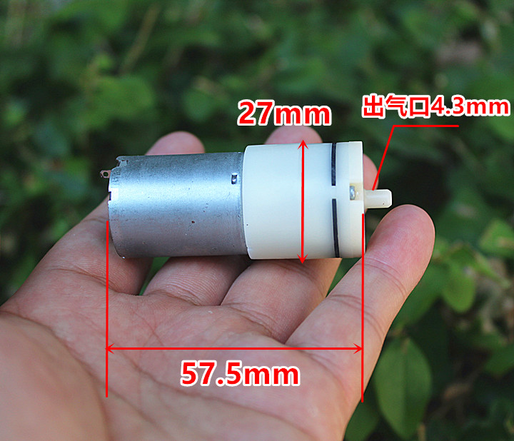 New 370 micro air pump 6V DC air pump