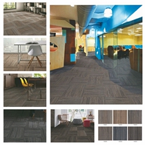 Judong carpet New Block office carpet walkway office building meeting room jacquard PVC bottom TAB78