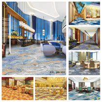 Huiyue nylon print full bedroom room living room pattern hotel restaurant hotel aisle clubhouse carpet KY30