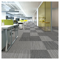 Oriental Star Moon Commercial Office Meeting Nylon Flame Retardant Carpet PVC Bottom Stripe Geometric Parquet Square by wind