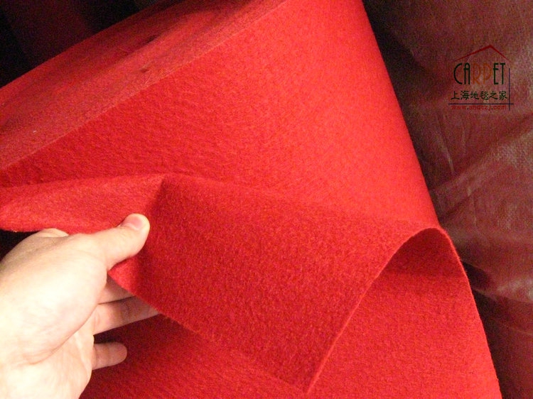 Đặc biệt dầy chống thảm thảm triển lãm cưới 2mm thảm nhung trải sàn