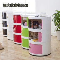 Increase in 36CM-bed head cabinet plastic minimalist modern European-style bath room cabinet Creative containing cabinet lockers