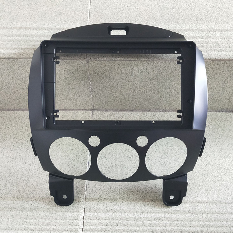 Three generations 100 larger screen navigation sleeve frame Mazda2 9 inch navigation face frame retrofit bracket panel