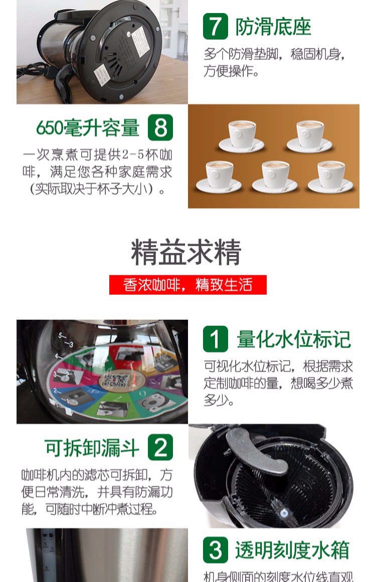 Melitta / Melaleuca MKM533 Máy pha cà phê Mỹ nhỏ giọt tự động pha trà nhỏ pha cà phê - Máy pha cà phê máy pha cafe nespresso
