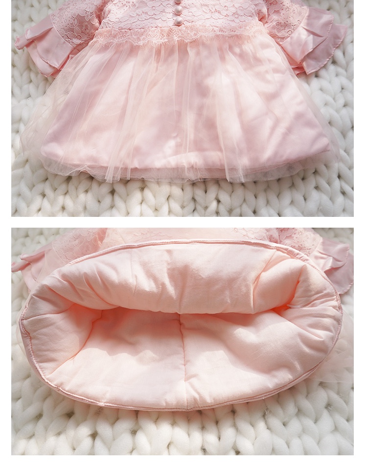 Baby Full Moon Hộp quà cho trẻ sơ sinh Bộ quần áo cotton cho bé Bộ váy công chúa dày Năm quà tặng mùa thu đông set quà tặng sơ sinh