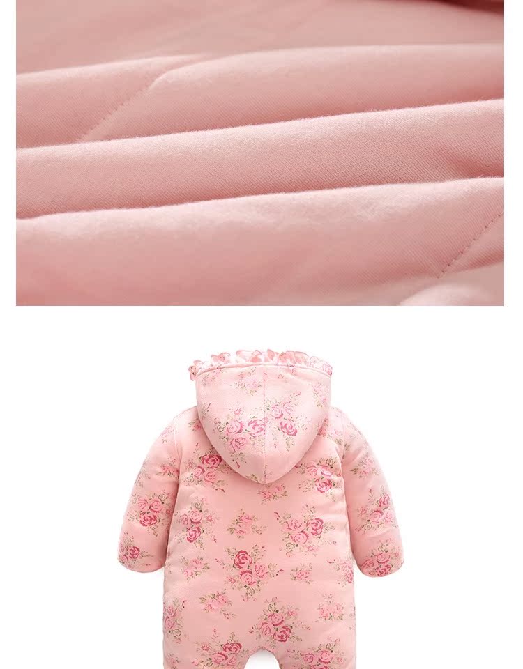 Bộ quần áo trẻ sơ sinh cung cấp hộp quà trăng tròn nữ bé bông dày mùa đông món quà lớn gói quà sinh nhật hộp quà sơ sinh