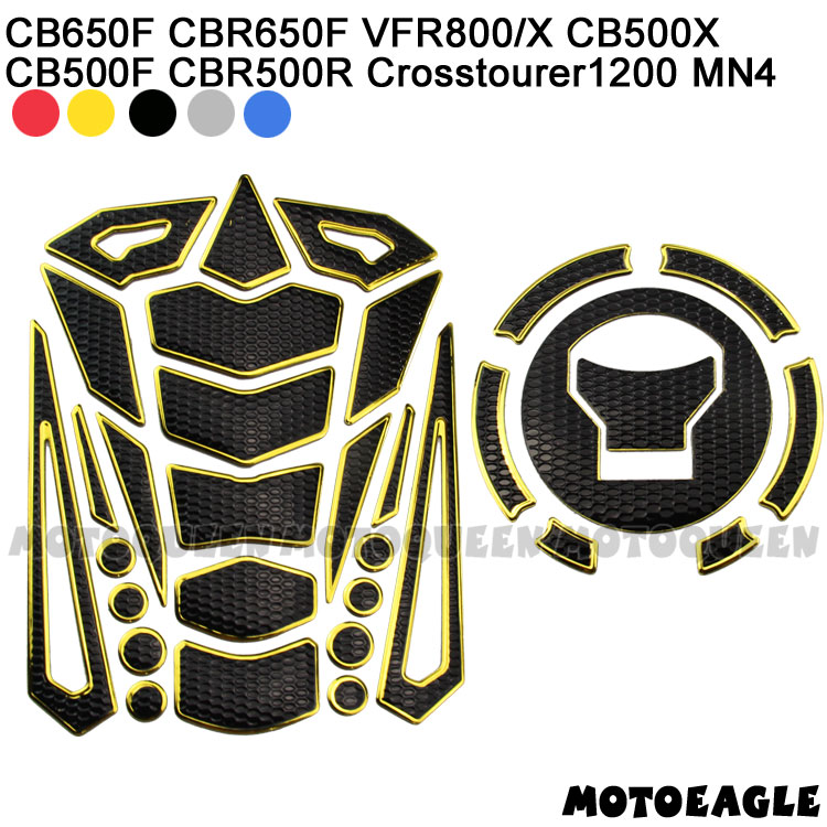 Suitable for CB650F CBR650F Honda VFR800X locomotive MN4 fuel tank stickers CBR500R fishbone decals