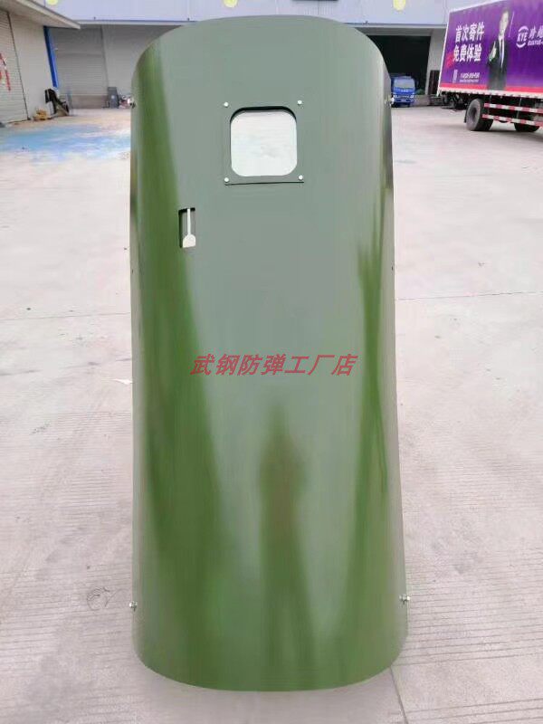 Sitting-type wheeled Category 4 V-class bulletproof shields movable bunkers tactical barrier Protective riot marine anti-piracy