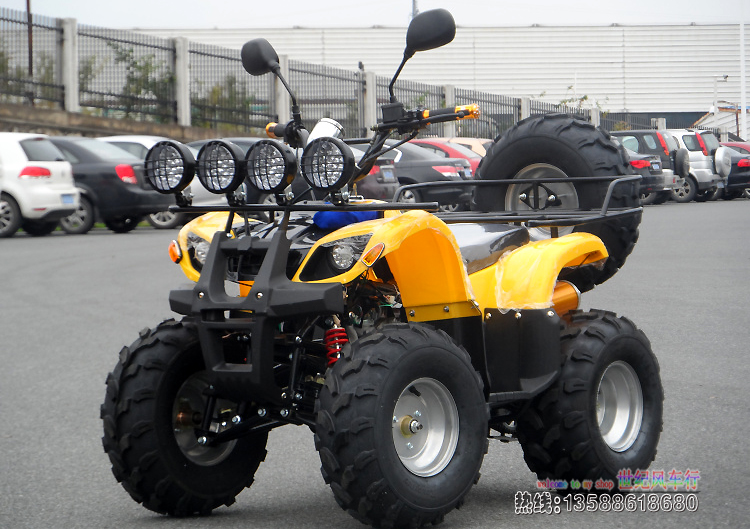 Dành cho người lớn đôi tất cả các địa hình ATV bò nhỏ ATV bốn bánh off-road xe máy scooter xăng điện