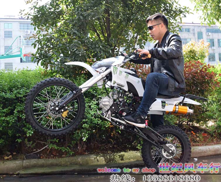 Người lớn hai bánh Apollo off-road xe máy 125cc lớn, trung bình và cao trường trung học leo núi Kawasaki xe đường phố ATV