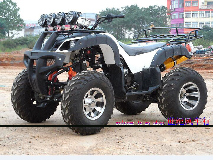 Big Bull ATV Quad Bike 150-300ATV Tất cả địa hình tự động Off-Road Bánh răng lớn Dịch chuyển lớn xe cào cào mini